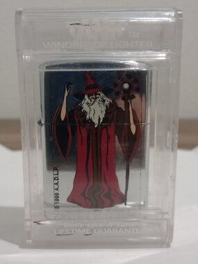 VINTAGE 1999 TANK WIZARD A.A.D.L.P LIGHTER UNFIRED (NOS) (IN-CASE)